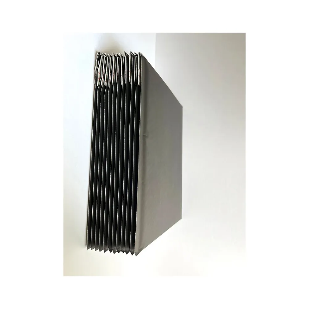 Happy Mail 8.5" x 11" Self-Sealing Bubble Mailer, Black (245162)