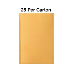 Hot Staples 5.75" x 9" Self-Sealing Bubble Mailer, #00, 25/Carton (ST56644B)