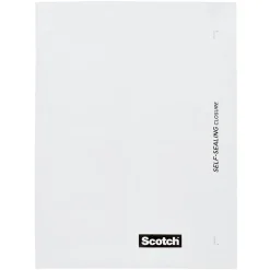 Online Scotch 14.25" x 18.75" Self-Sealing Poly Mailer, #3, White, 3/Pack (8990W-3)