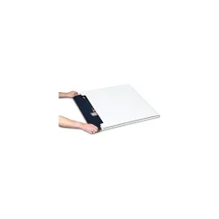 Sale Unbranded 20" x 16" x 1" - White Jumbo Fold-Over Mailer, 20/Bundle