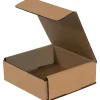 Partners Brand 6" x 6" x 2" Corrugated Mailers, 50/Bundle (M662K)