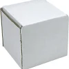 New SI Products 3" x 3" x 3" Corrugated Mailers, 50/Bundle