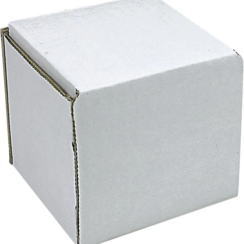New SI Products 3" x 3" x 3" Corrugated Mailers, 50/Bundle