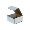 Outlet SI Products 8" x 8" x 4" Corrugated Mailers, 50/Bundle (M884)