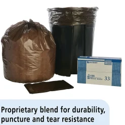33 Gallon Industrial Trash Bag, 33
