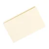 File Folders|AbilityOne Light Duty Manila File Folders, 1/3 Cut, LETTER-size Holds 8 1/2" x 11", 100/Bx