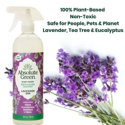 Natural All-Purpose Cleaner, Lavender Spa Scent, 25 Fl Oz., 6/Carton (AG27-ST-6)<Absolute Green Outlet