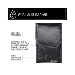 Absorbits Wet Phone Black Rescue Pouch for Most Smartphones (AP100BL)
