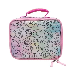 Accessory Innovations Dogs' Life Lunch Bag, Tie-Dye Pink, 7.2 oz. (B23GC56634-ST)