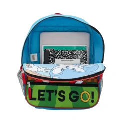 Accessory Innovations Kids' 2-Piece Sonic The Hedgehog Backpack Set, Medium, Multicolor (B24SH58499-ST)