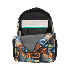 Accessory Innovations Kids' Boy's Life Dino Laptop Backpack, Medium, Multicolor (B24GC58197-ST)