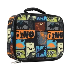 Accessory Innovations Kids' Dinosaur Insulated Lunch Box, Multicolor (B24GC58198-ST)