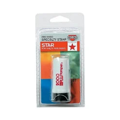 Stamps & Stamp Pads|Accu-Stamp Pre-Inked Stamp, Star, Red Ink (030726)