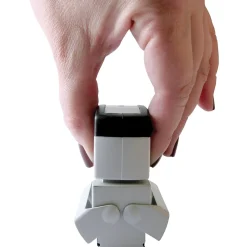 Stamps & Stamp Pads|Accu-Stamp 2 Two-Color Pre-Inked Shutter Message Stamp, CONFIDENTIAL, Blue/Red Ink (035536)