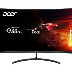 Hot Acer Nitro 31.5" Curved FHD 180 Hz LCD Gaming Monitor, Black (EDS320Q S3BIIPX)