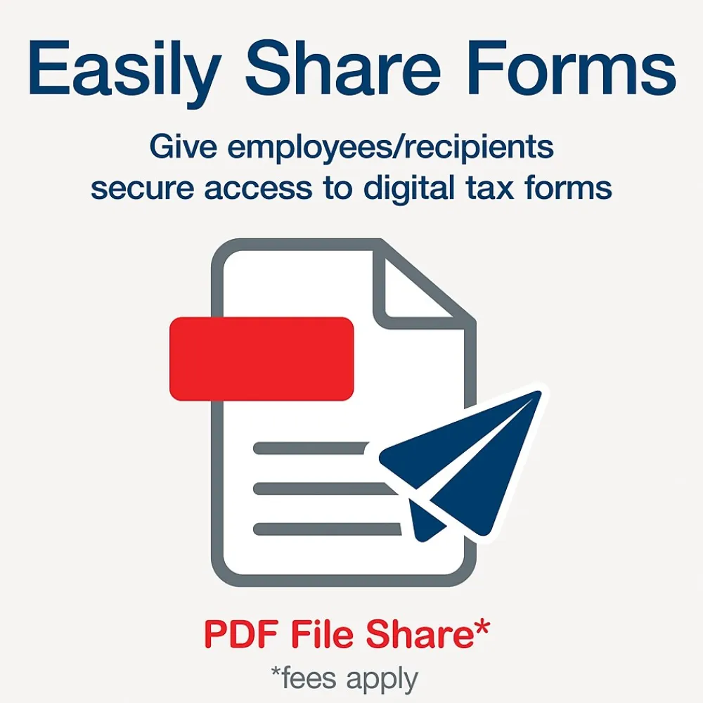 Tax Forms*Adams 2024 1099-INT Tax Form with Self-Seal Envelope, 4-Part, 2-Up, Copy A, 1, B, 2, 12/Pack