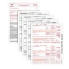 Tax Forms*Adams 2024 1099-MISC 4-Part Laser/Inkject Tax Forms and software, 50/pack (6103Q)