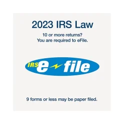 Tax Forms*Adams 2024 1099-NEC Tax Form, 4-Part, 3-Up, Copy A, 1, B, 2, 24/Pack (STAX524NEC-24)