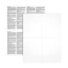 Tax Forms*Adams 2024 W-2 Blank Front with Copy B&C Backers 4-Up (2x2) 2000 sheets/pack (LW24UPBBULK-S)