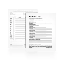 Business Forms*Adams Carbonless Rental Applications, 8.5