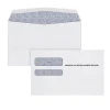Clearance Adams Gummed Double Window 1095 B&C Tax Form Envelopes, White, 100/Pack (DW1095BC18-S)