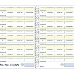 Business Forms*Adams Mileage Records, 5.25" x 8.5", 24 Sets/Book (AFR12)