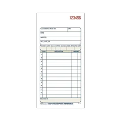 Business Forms*Adams 3-Part Carbonless Sales Orders, 7.19"L x 3.34"W, 50 Sets/Book (TC3705)