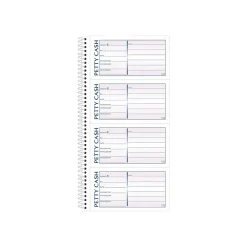 Accounting & Record Journals*Adams 2-Part Petty Cash Carbonless Receipts Book, 2.75" x 5", 200 Forms/Book (ABF SC1156)