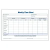 Hr Forms*Adams Time Sheets, 100/Pad, 2 Pads/Pack (ABF 9507ABF)