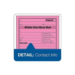 Notepads|Adams While You Were Out Memo Pads, 4.25