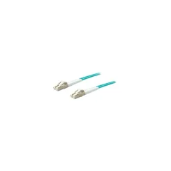 AddOn ® ADD-LC-LC-3M5OM4 9.84' Fiber Optic Patch Cable, Aqua