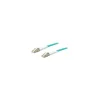 AddOn ADD-LC-LC-10M5OM4 32.8' Laser Optimized Multi Mode Fiber Duplex LC/LC OM4 Patch Cable, Aqua