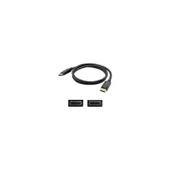 AddOn DISPLAYPORT1F 1' DisplayPort Cable, Black