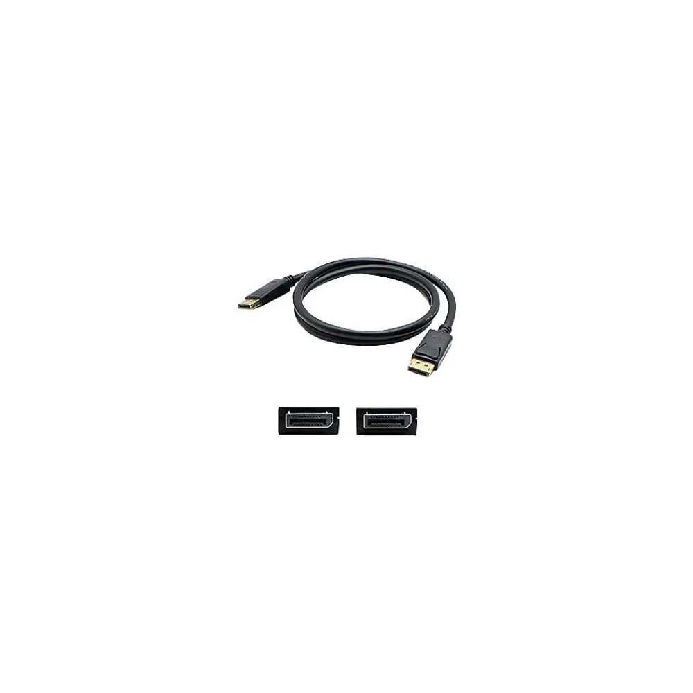 AddOn DISPLAYPORT1F 1' DisplayPort Cable, Black