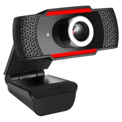 Clearance Adesso CyberTrack H3 HD 1280 x 720 General Purpose Webcam, 1.3 Megapixel, Black (CYBERTRACKH3)