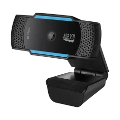 Discount Adesso CyberTrack HD 1920x1080 Webcam, 2.1 Megapixels, Black/Blue (CYBERTRACKH5-TAA)