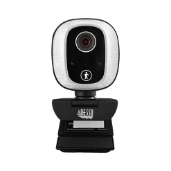 Clearance Adesso CyberTrack M1 HD 1080p Webcam, 2.1MP, Black (CYBERTRACK M1)