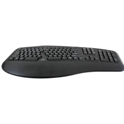 Adesso Desktop Ergonomic Keyboard, Black (AKB-150UB)