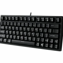 New Adesso EasyTouch 610 Mechanical Compact Keyboard, Black (AKB-610UB)