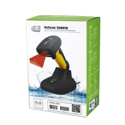 Adesso 2.4GHz RF Wireless & Waterproof 2D Barcode Scanner (NuScan 5200TR)