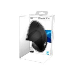 Adesso iMouse E10 Wireless Optical USB Mouse, Black (RG8162)