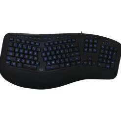 Clearance Adesso Tru-Form Keyboard, Black (AKB-150EB)