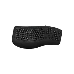 Clearance Adesso Tru-Form Keyboard, Black (AKB-150EB)