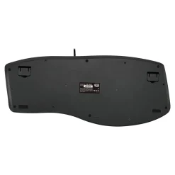 New Adesso Tru-Form Media Ergonomic Keyboard, Black (AKB-160UB)