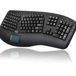 Online Adesso Tru-Form Wireless Keyboard, Black (WKB-4500UB)