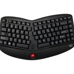 New Adesso Tru-Form Wireless Keyboard, Black (WKB-3150UB)