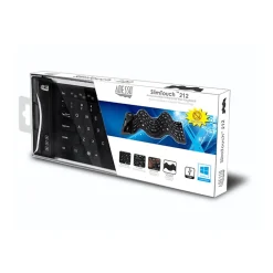 Best Adesso ® Wired Waterproof Flex Keyboard, Black