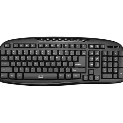 Best Adesso Wireless Keyboard and Optical Mouse Combo, Black (WKB-1330CB)