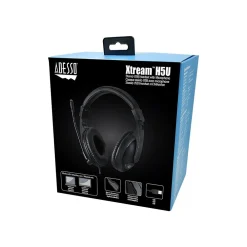Hot Adesso Xtream Stereo Headset, Over-the-Head, Black (XTREAMH5U)