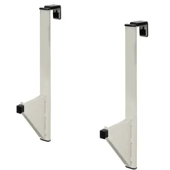 Storage Cabinets*AdirOffice 18.25'' Steel Blueprint Storage Cubicle Wall Rack, Grey (618-GRY)